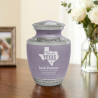 Don't Mess with Texas Sharing Urn - Regal Purple