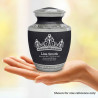 Princess Tiara Sharing Urn - Ebony Black