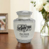 Firetruck Sharing Urn - Radiant White