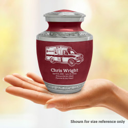 Ambulance Sharing Urn - Rose Red
