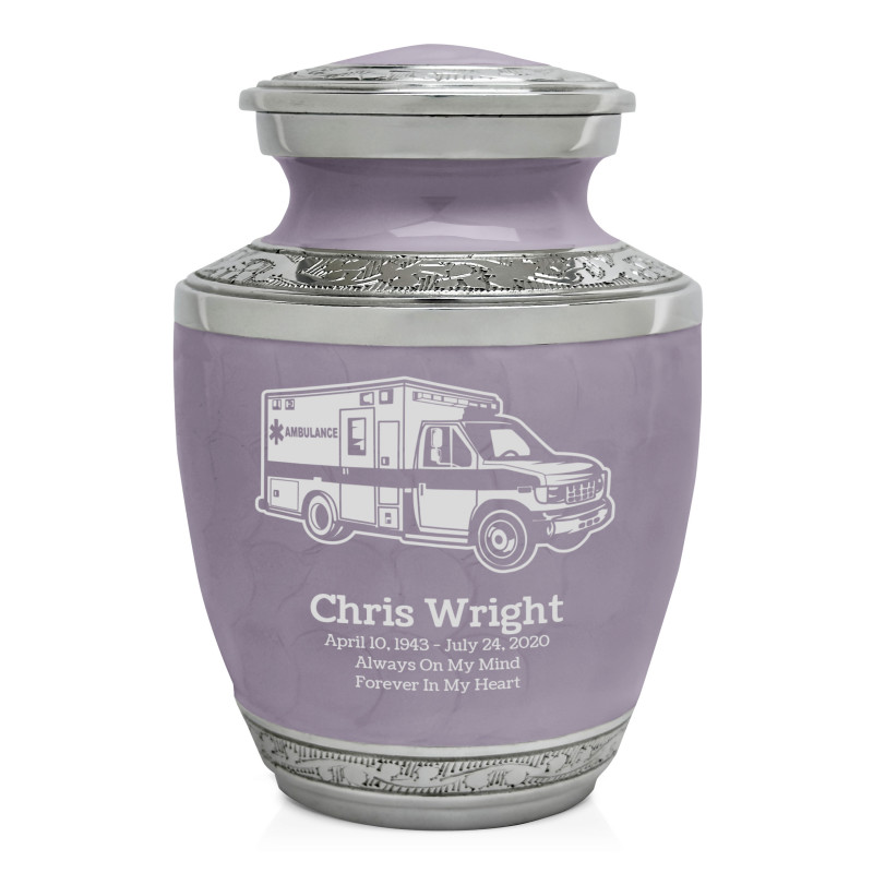 Ambulance Sharing Urn - Regal Purple