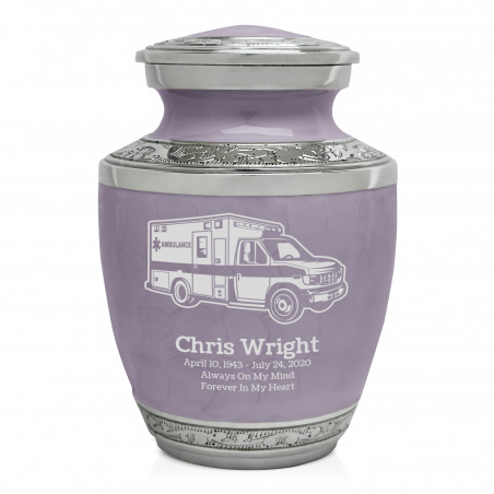 Ambulance Sharing Urn - Regal Purple