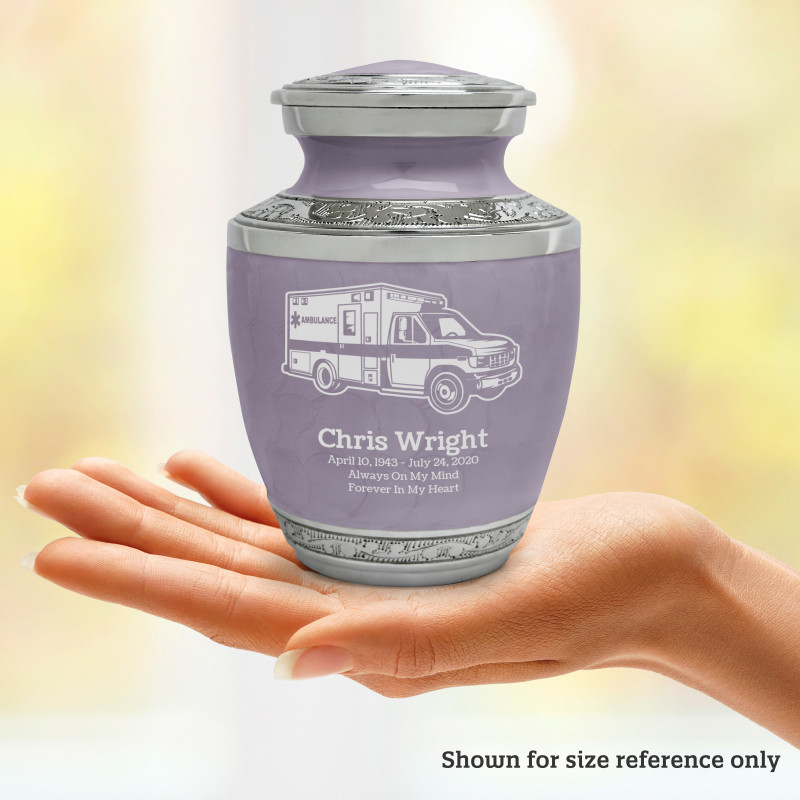 Ambulance Sharing Urn - Regal Purple
