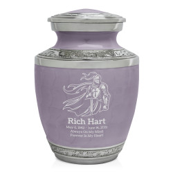 Knight Sharing Urn - Regal Purple