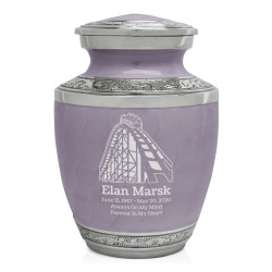 Rollercoaster Sharing Urn - Regal Purple
