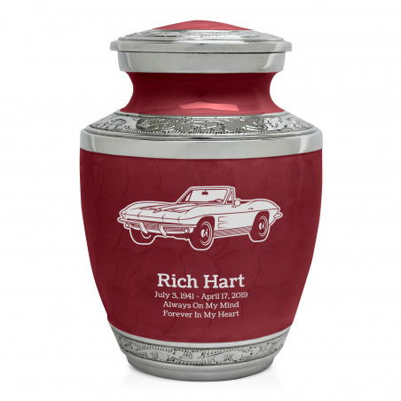Convertible Sharing Urn - Rose Red