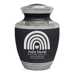 Rainbow Sharing Urn - Ebony Black