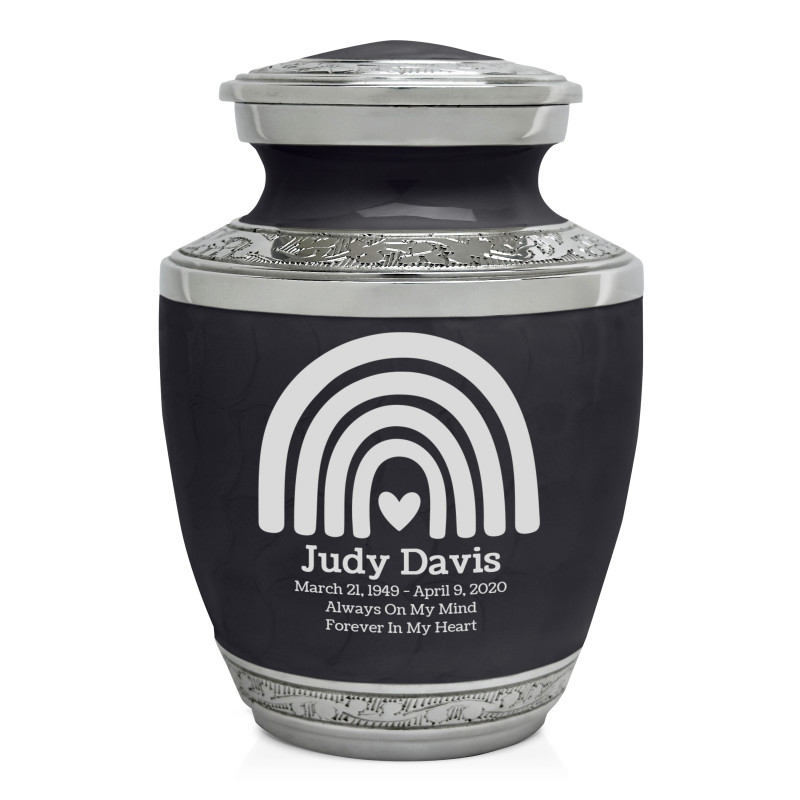 Rainbow Sharing Urn - Ebony Black