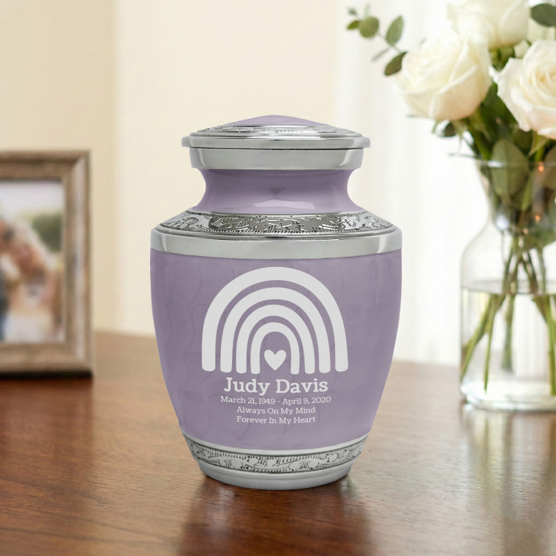 Rainbow Sharing Urn - Regal Purple