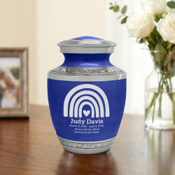 Rainbow Sharing Urn - Royal Blue