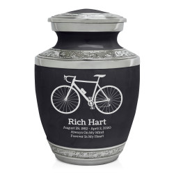 Bicycle Sharing Urn - Ebony Black