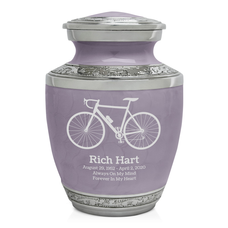 Bicycle Sharing Urn - Regal Purple