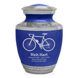 Bicycle Sharing Urn - Royal Blue