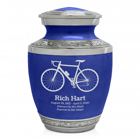 Bicycle Sharing Urn - Royal Blue