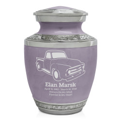 Classic Stepside Truck Sharing Urn - Regal Purple