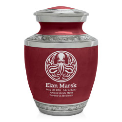 Cthulhu Sharing Urn - Rose Red