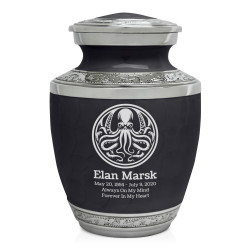 Cthulhu Sharing Urn - Ebony Black
