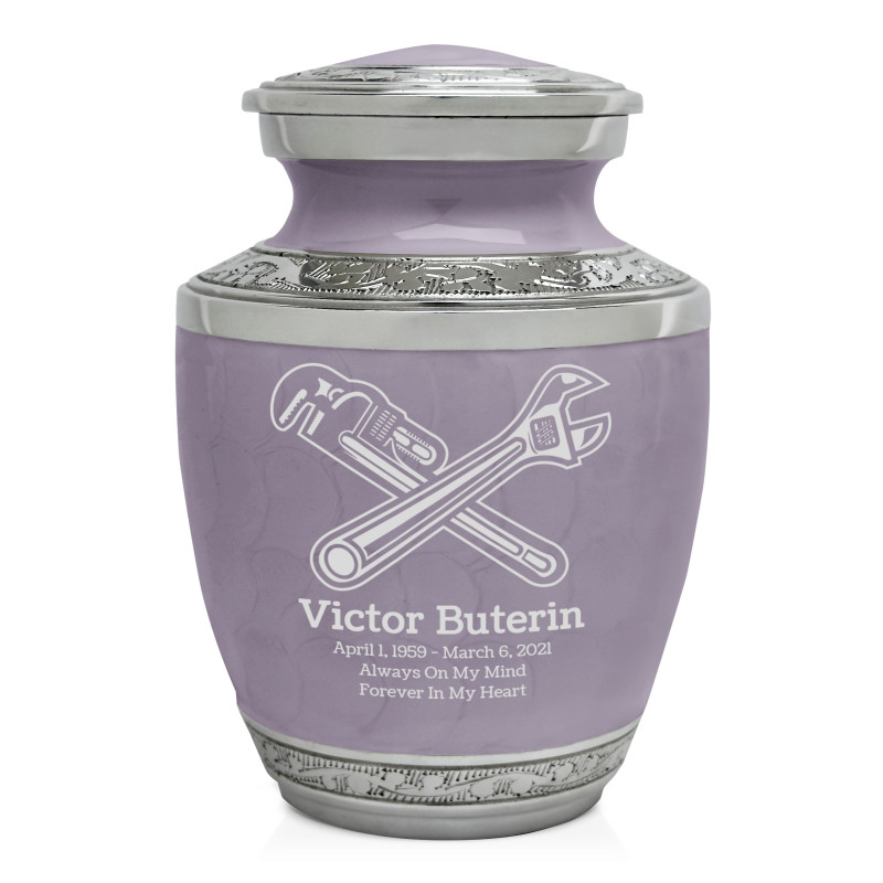 Plumber Sharing Urn - Regal Purple
