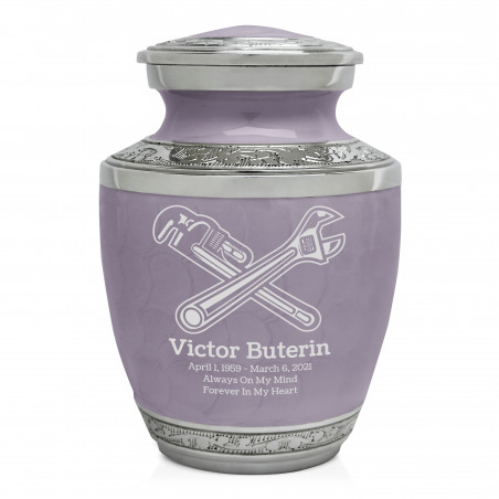 Plumber Sharing Urn - Regal Purple