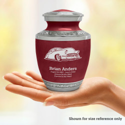 Classic Car VII Sharing Urn - Rose Red