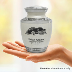 Classic Car VII Sharing Urn - Radiant White