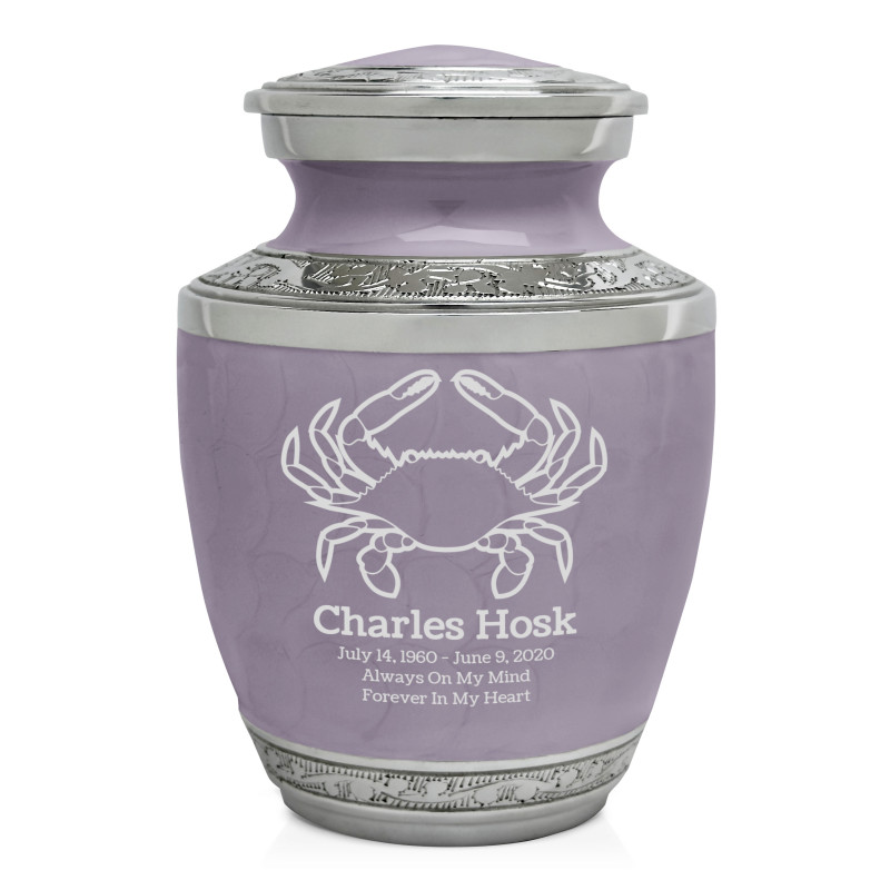 Crab Sharing Urn - Regal Purple
