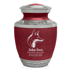 Fox I Sharing Urn - Rose Red