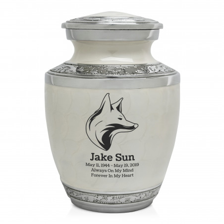 Fox I Sharing Urn - Radiant White