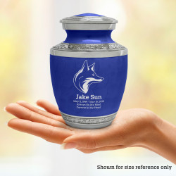 Fox I Sharing Urn - Royal Blue