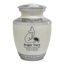 Fox II Sharing Urn - Radiant White