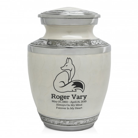 Fox II Sharing Urn - Radiant White