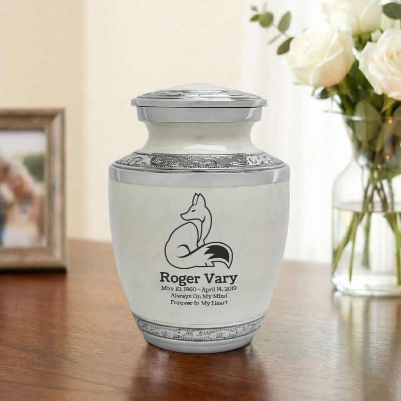 Fox II Sharing Urn - Radiant White