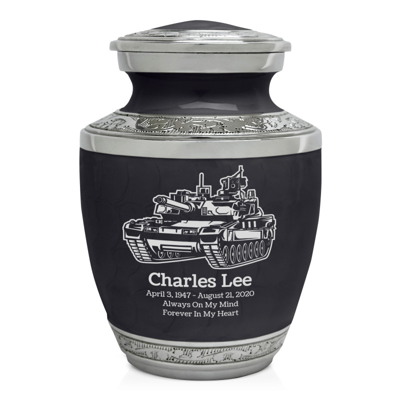 Tank Sharing Urn - Ebony Black