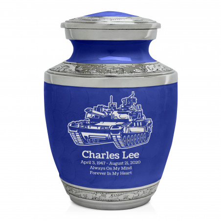 Tank Sharing Urn - Royal Blue