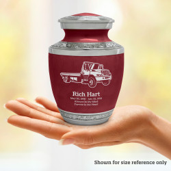 Tow Truck Sharing Urn - Rose Red