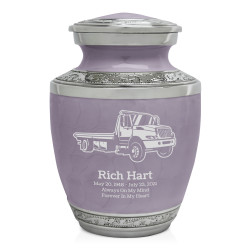 Tow Truck Sharing Urn - Regal Purple