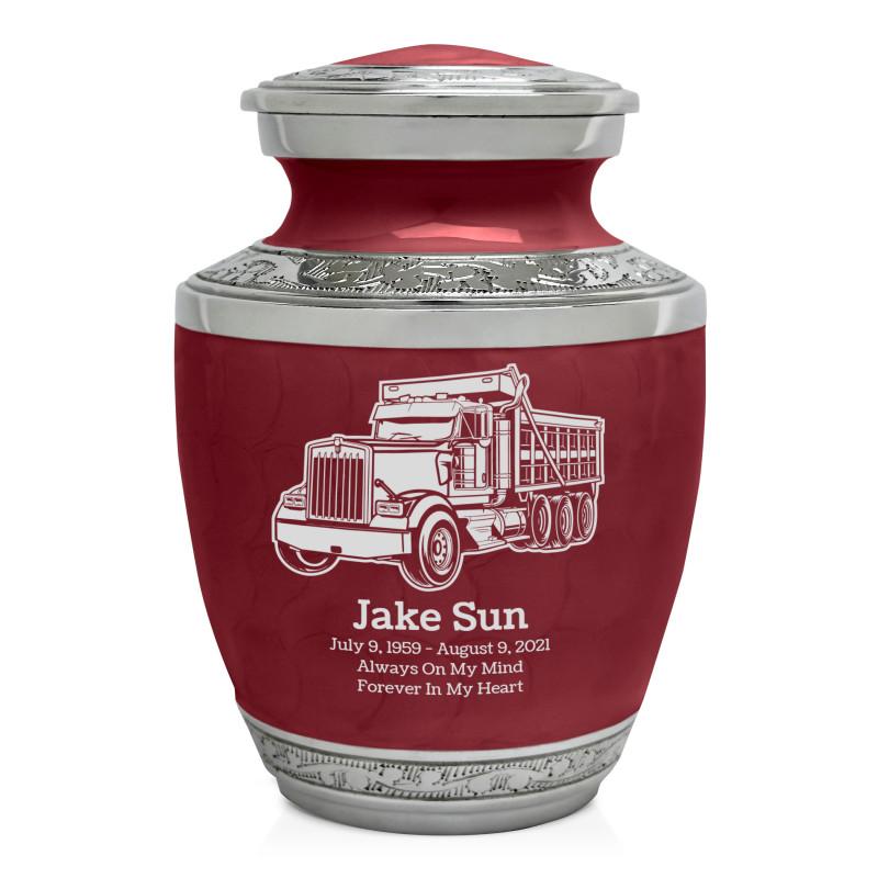Dumptruck II Sharing Urn - Rose Red