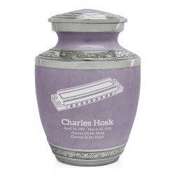 Harmonica Sharing Urn - Regal Purple