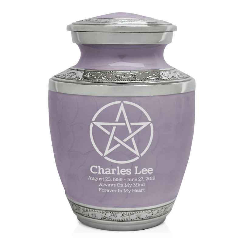 Pentagram Sharing Urn - Regal Purple