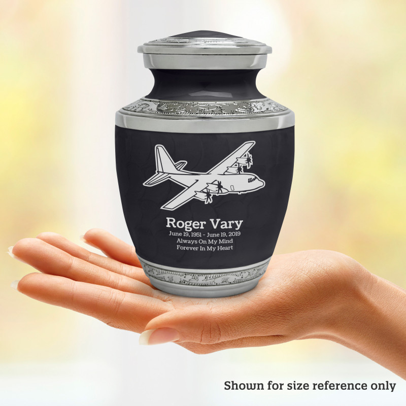 C130 Sharing Urn - Ebony Black