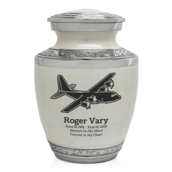 C130 Sharing Urn - Radiant White