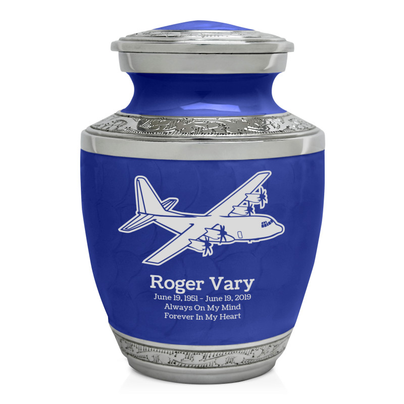 C130 Sharing Urn - Royal Blue