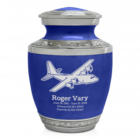 C130 Sharing Urn - Royal Blue