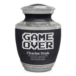 Game Over Sharing Urn - Ebony Black