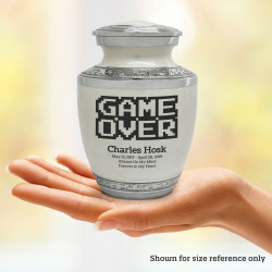 Game Over Sharing Urn - Radiant White