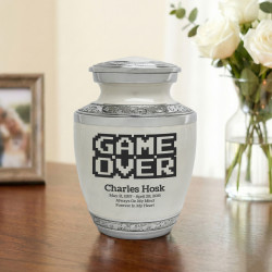 Game Over Sharing Urn - Radiant White