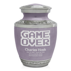 Game Over Sharing Urn - Regal Purple