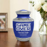 Game Over Sharing Urn - Royal Blue