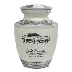 Roadster Sharing Urn - Radiant White