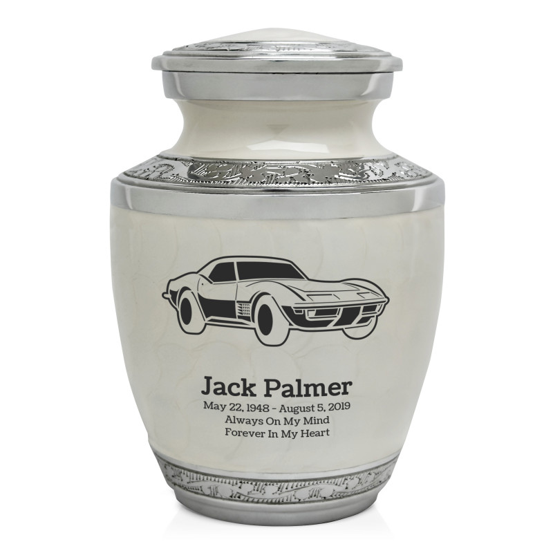 Roadster Sharing Urn - Radiant White